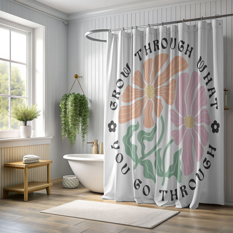 Artane Shower Curtain, H 74 po x l 71 po