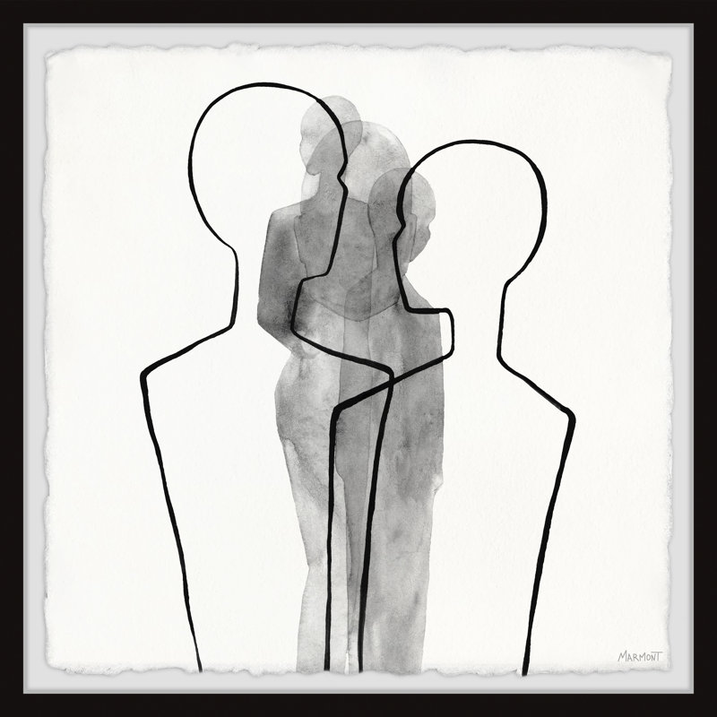 Out of the Shadows 1 Piece Single Picture Frame Painting, 30cm H x 30cm W x 3.81cm D