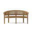 Curve Teak Garden Bench
