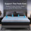 Très grand matelas en mousse de 14 po avec confort en mousse équilibrée et soutien fiable pour un sommeil réparateur-99645725-99645726