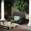 Kahutia 117 cm W Loveseat with Cushions