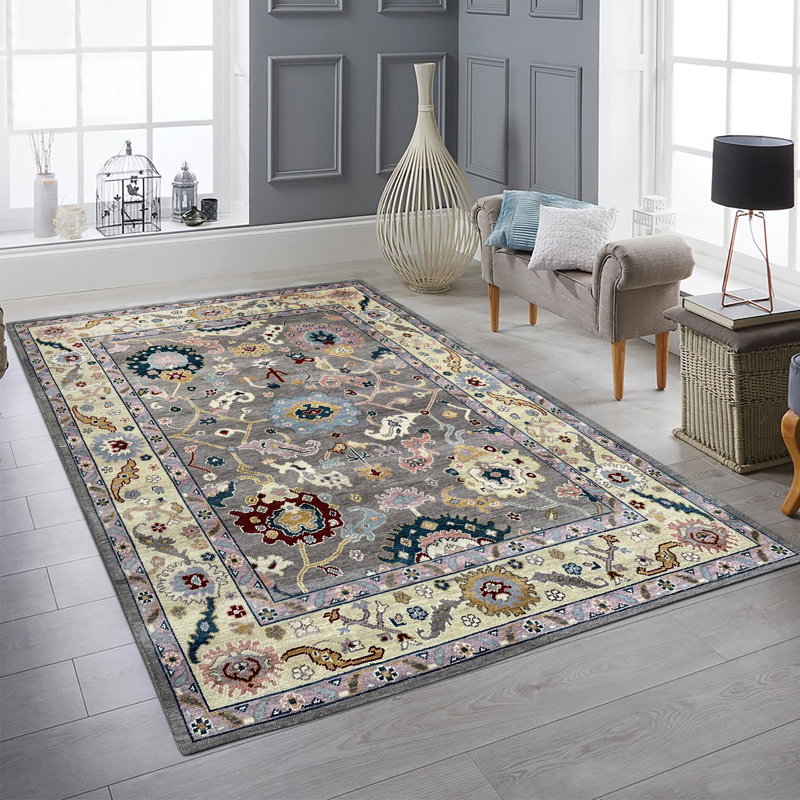 TK Gold Hand Knotted Area Rug
