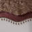 Aubrey Jacquard Window Rod Pocket Single Valance With Beads-1768060564