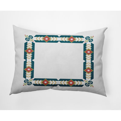 Housse et insert de coussin d'extérieur rectangulaire Jodhpur