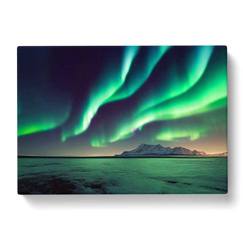 Aurora Borealis Dreams - Wrapped Canvas Painting, 50cm H x 76cm W x 3cm D