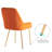 Maulsby Tufted Velvet Dining Chair-400136002