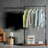 Guilliams 39.4'' Metal Rolling Clothing Rack