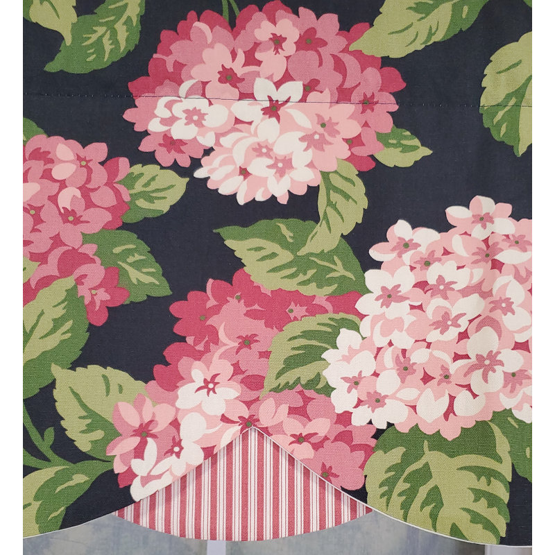 Cantonnière festonnée 50 po Summerwind Petticoat, Floric Pink