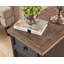 Table de bout avec rangement Salazar et prises intégrées-550903776