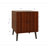 Wooden Nightstand With 2 Drawers