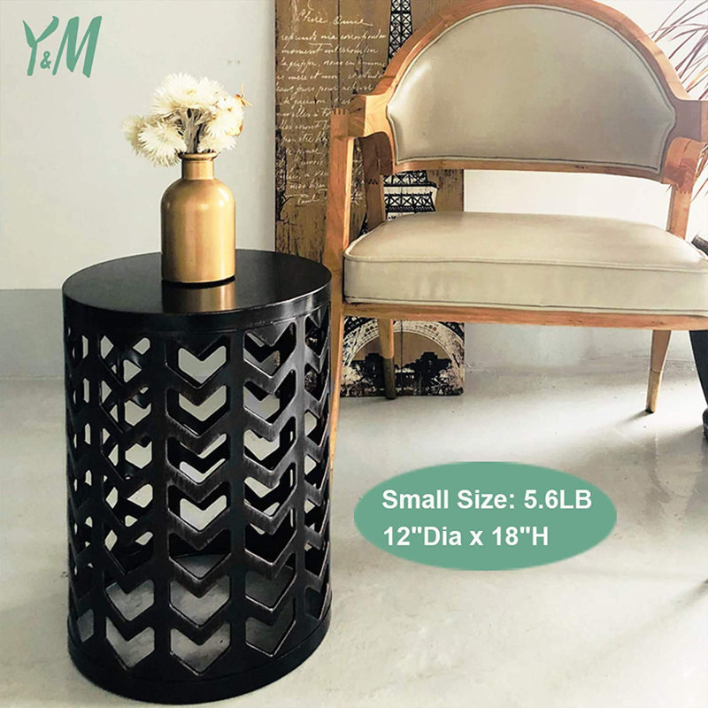 Table de bout Tyanne, Noir