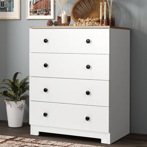 Winston Porter Irodion 4 - Drawer Dresser & Reviews | Wayfair