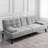 Aldiana 64.2" Convertible Futon Upholstered Sofa Bed-1441701987