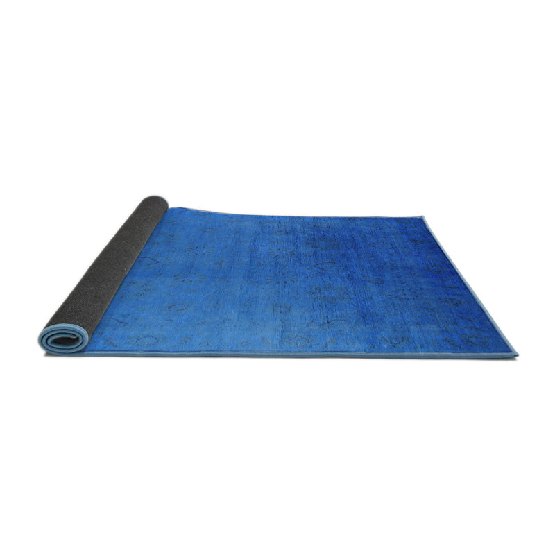 Tapis oriental bleu Hypes, Rond 4 pi