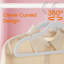 Ensemble de 60 cintres en velours