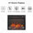 23" Electric Fireplace Insert