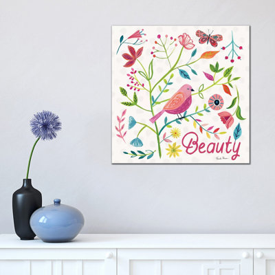 Budding Beauty III by Farida Zaman - Wrapped Canvas Gallery-Wrapped Canvas Giclée