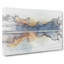 Sunlight over Lake McDonald in Abstract - Wrapped Canvas Drawing - Wrapped Canvas-55338803