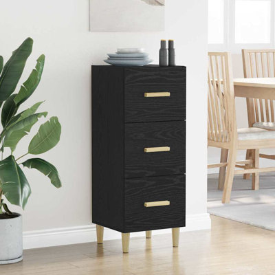 Sideboard Engineered Wood Side Cabinet Home Organiser
