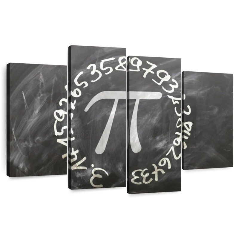 Keiri Pi Math, 48" H x 75" W
