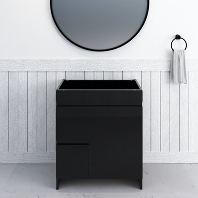 Cinnamon 30'' Single Bathroom Vanity Base Only