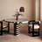 Retro Simple Round Solid Wood Dining Tables-106260654