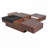 Square Shaped Coffee Table with Storage