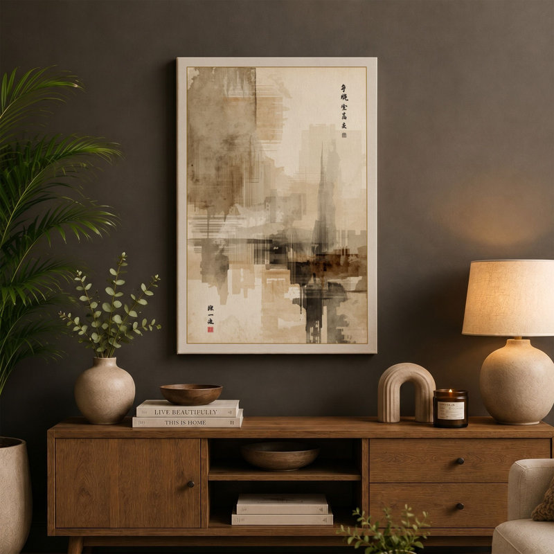 Print, 36x24 - 91.4 x 61.0 cm, Taupe Border