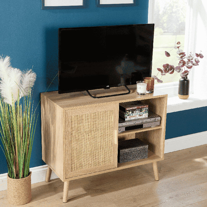 Anelise 80cm Rattan Door Sideboard Cabinet