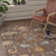 Wamsutter Ikat Hand Hooked Brown/Taupe Area Rug