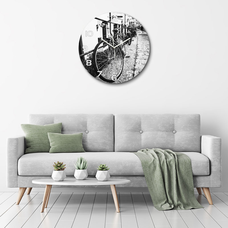 Jessica-Anne Glass Wall Clock