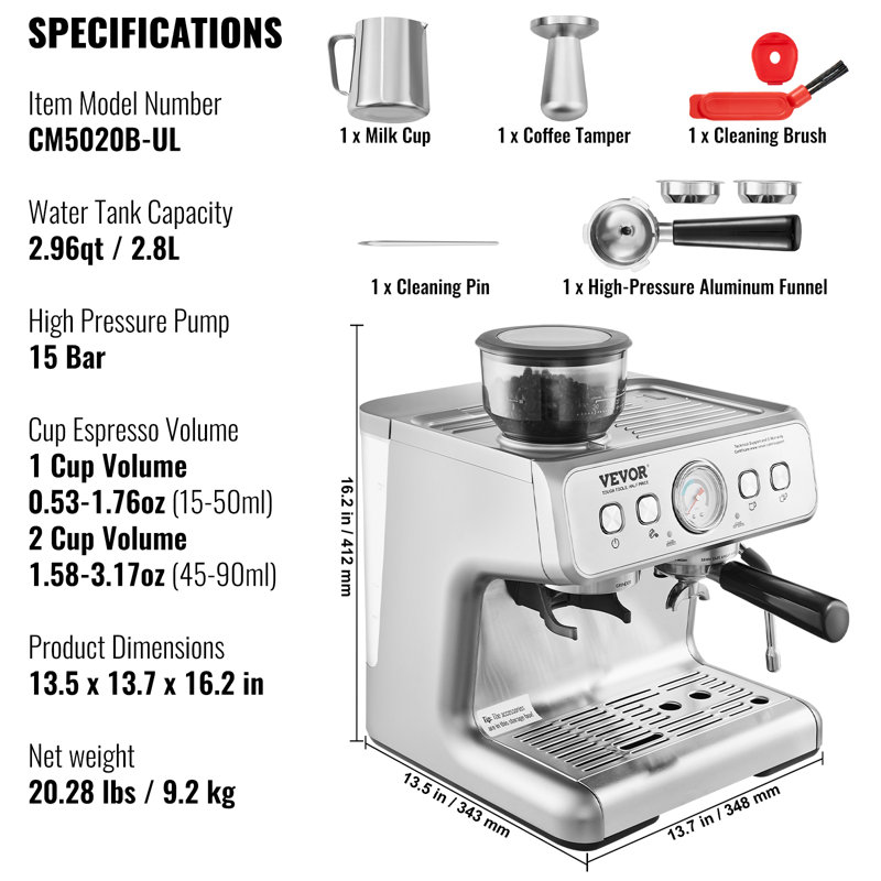 VEVOR Espresso Machine