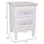 Pratiksha 37cm W Manufactured Wood Bedside Table