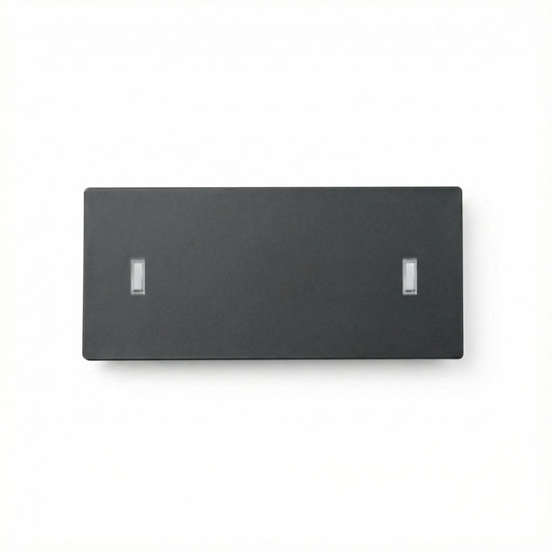 Couvercle gris foncé pour foyers et foyers