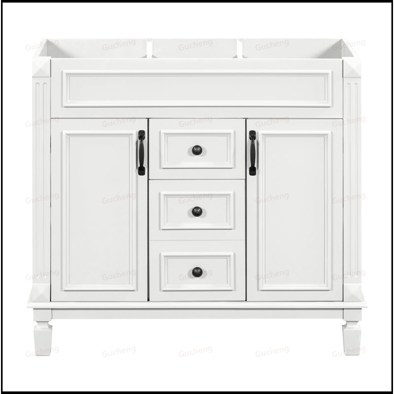 Meuble-lavabo de 36 pouces seulement, Blanc