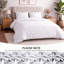 Plain Duvet Cover Complete Bedding Set - Duvet, Fitted Sheet with Matching Pillowcases-120238631-120238646
