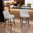 Deboroh 25.6" Swivel Upholstered  Bar & Counter Stool-1302784087