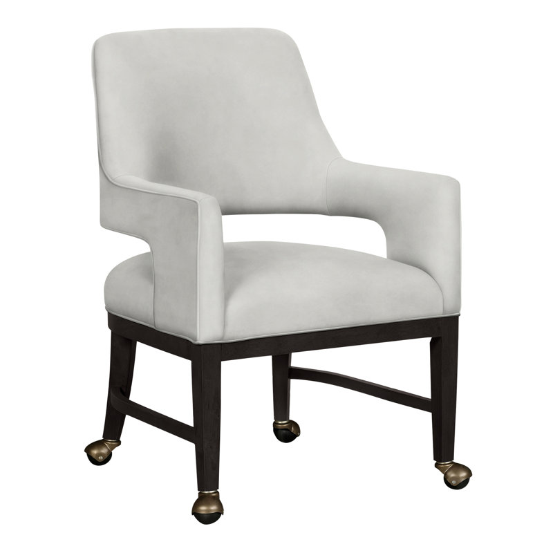 Chaise avec accoudoirs Josie Grande, Gris anthracite, 9401 Ivoire