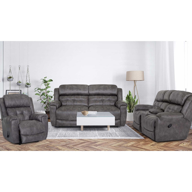 Causeuse inclinable Worsham, Gris