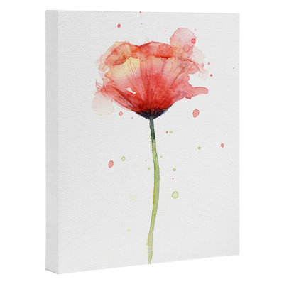 «Poppy Watercolor», reproduction