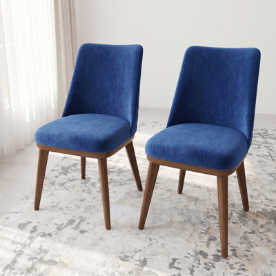 Chaise en velours Xoe