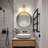 Kaylisa 2-Light Bathroom Vanity Light Fixture with Frosted Glass Shades-402078243