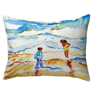  Coussin lombaire intérieur / extérieur Wading at the Beach