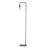 Suki 59.06'' Old Silver Task Floor Lamp