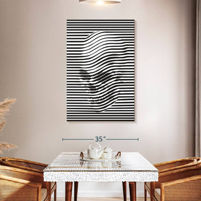 Crâne Kerner illusion optique