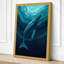 Whale Rising Coastal - Wrapped Canvas-798978161-798978164