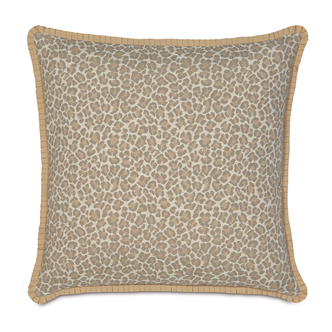 Rayland Parrish Fawn With Pleated Ribbon Pillow Cover & Insert Eastern Accents