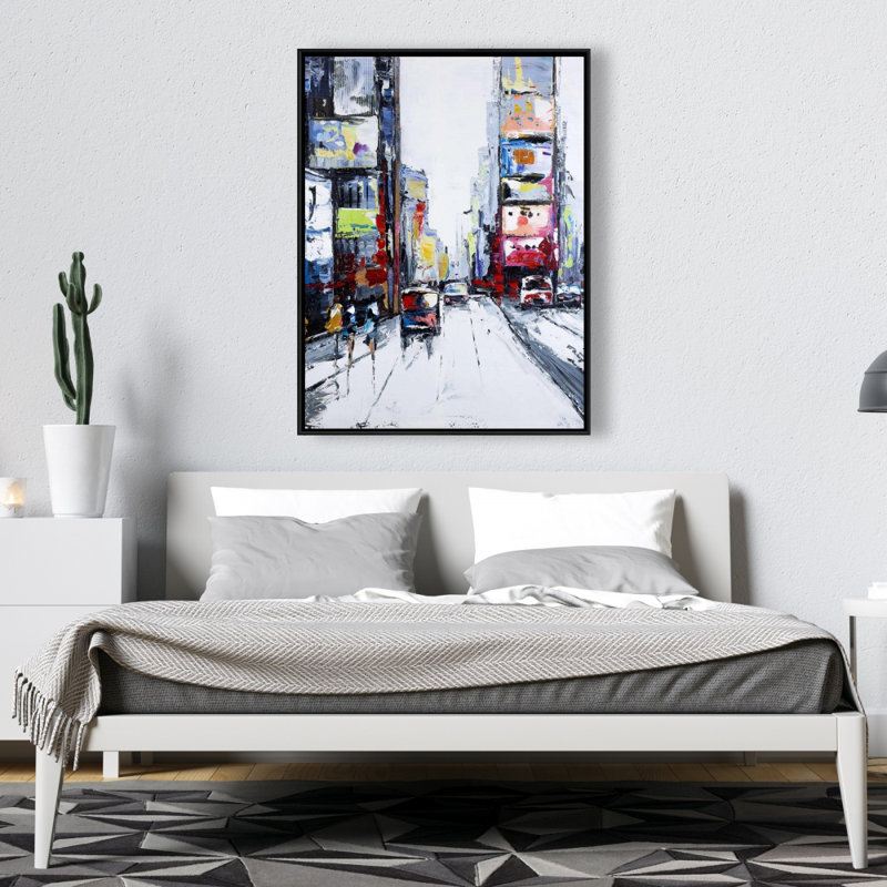 Time Square Print On Canvas
