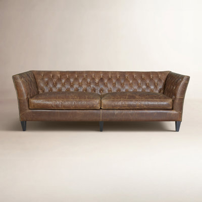 Fairbanks 98'' Upholstered Chesterfield Sofa