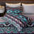 Polyester Percale Geometric Shapes Coverlet-672555159